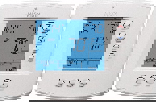 45 to 99&deg;F, 4 Heat, 2 Cool, Premium Residential Digital 7 Day Programmable Universal Multi-Stage or Heat Pump Thermostat