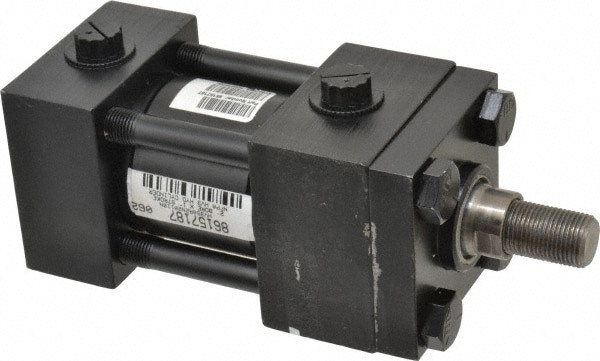 NFPA Tie Rod Cylinders; Actuation: Double Acting ; Bore Diameter: 2.0000 ; Rod Diameter: 1in ; Body Material: Steel ; Port Size: 1/2 in ; Stroke Length: 1.00