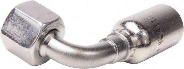 Hydraulic Hose Female Seal-Lok Swivel Short Drop 90 &deg; Elbow: 12 mm, 1-3/16-12, 6,000 psi
