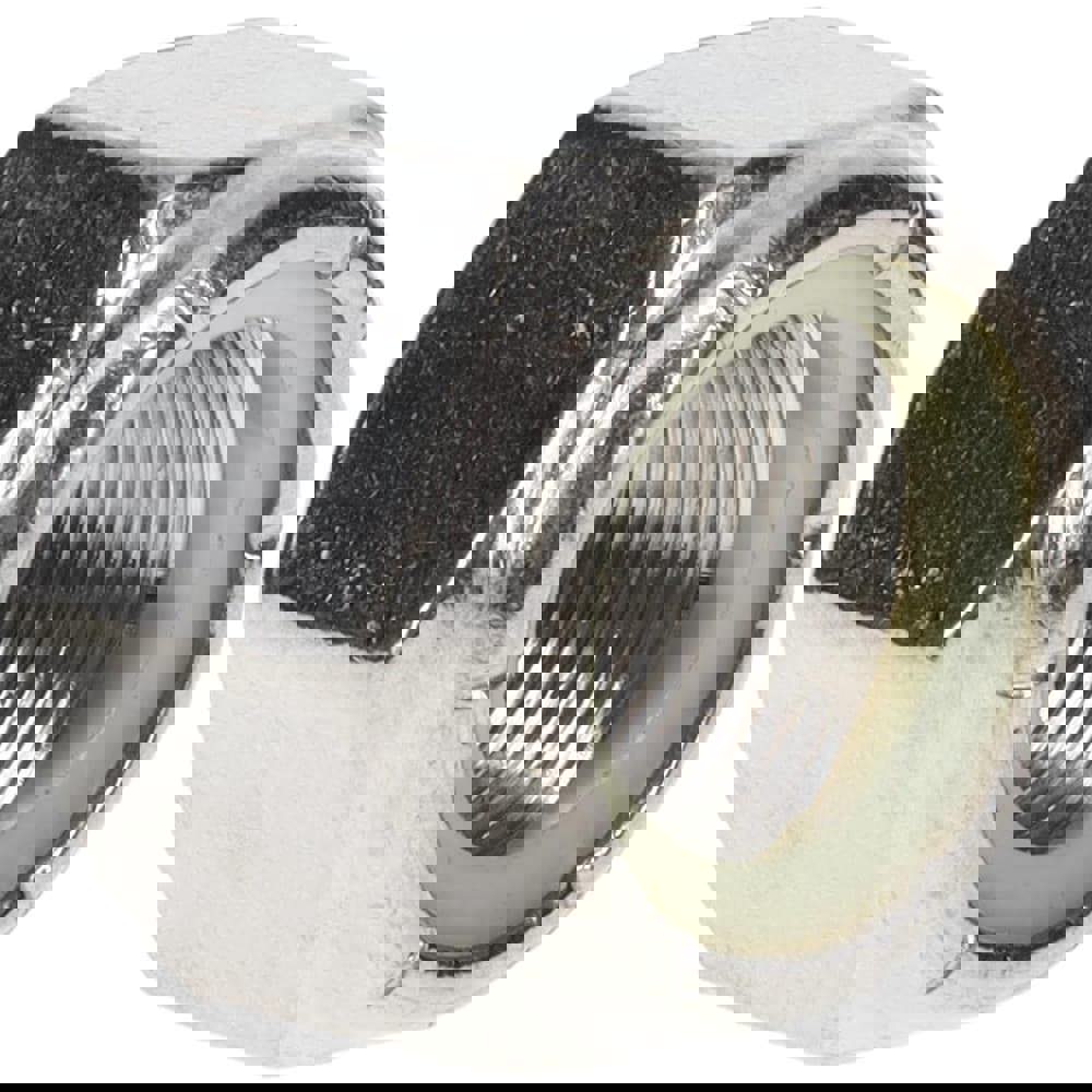 Hex Lock Nut: Insert, Nylon Insert, 1-14, Grade 18-8 Stainless Steel, Uncoated