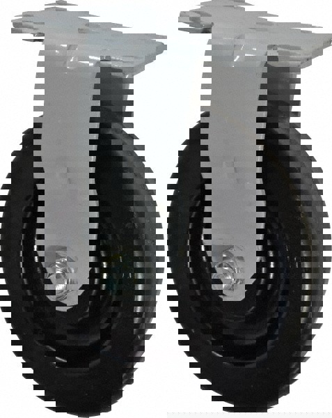 Rigid Top Plate Caster: Phenolic, 6