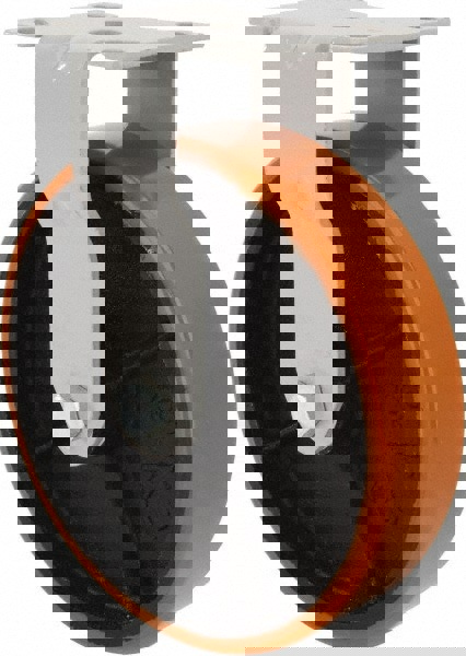 Rigid Top Plate Caster: Polyurethane, 8