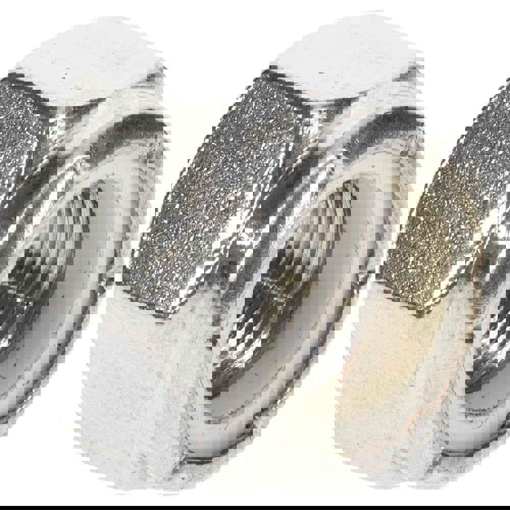 Hex Lock Nut: Insert, Nylon Insert, 1/2-20, Grade 18-8 Stainless Steel, Uncoated