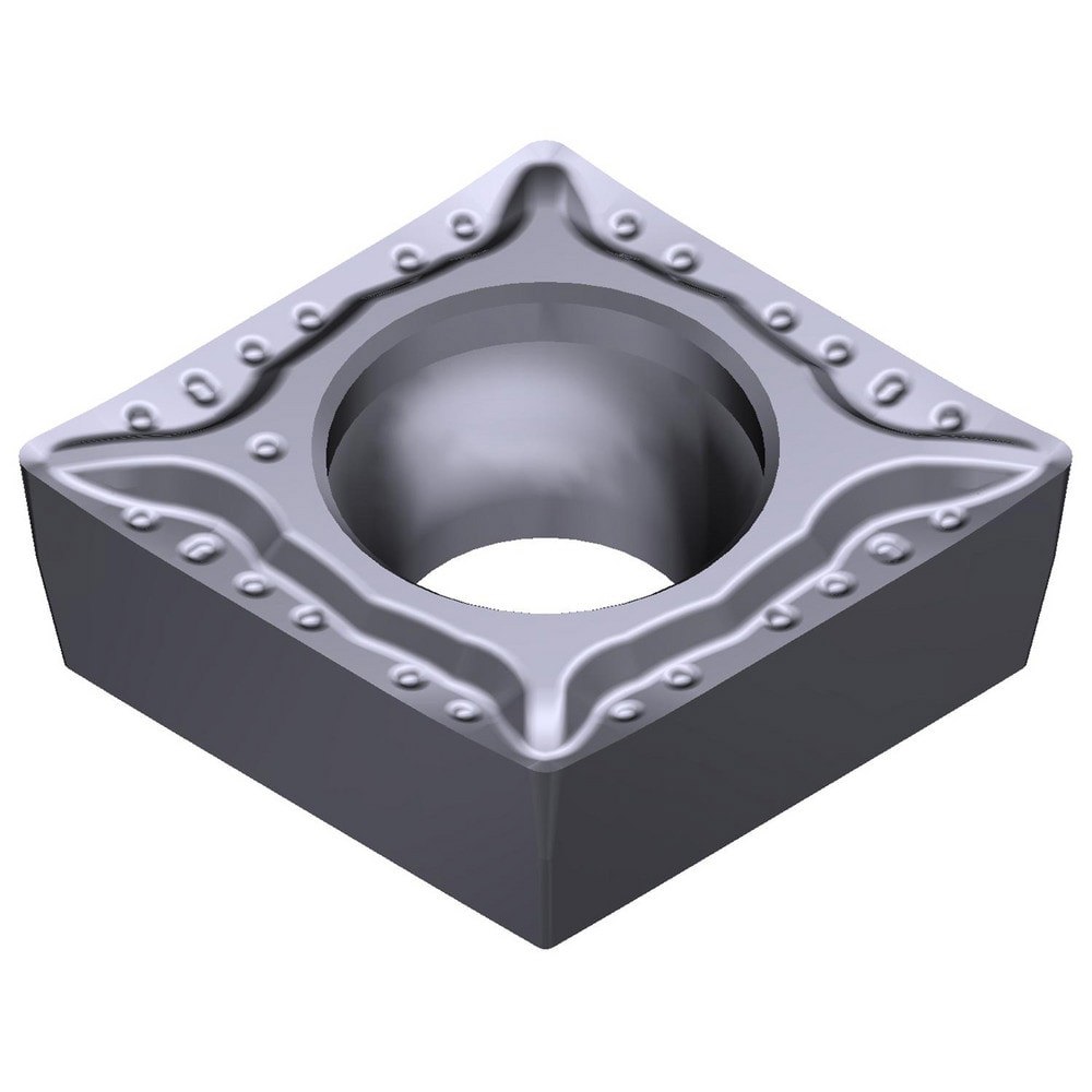 Turning Inserts; Relief Angle: 7 ; Insert Style: CCGT ; Corner Radius (Decimal Inch): 0.0039 ; Included Angle: 80.0 ; Manufacturer Grade: AC5005S ; Coating/Finish: Absotech