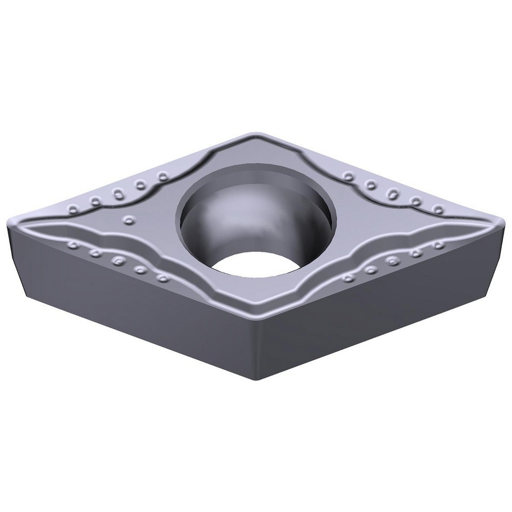 Turning Inserts; Relief Angle: 7 ; Insert Style: DCGT ; Corner Radius (Decimal Inch): 0.0079 ; Included Angle: 55.0 ; Manufacturer Grade: AC5005S ; Coating/Finish: Absotech