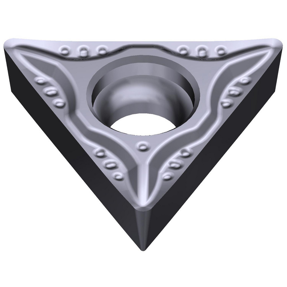Turning Inserts; Relief Angle: 7 ; Insert Style: TCGT ; Corner Radius (Decimal Inch): 0.0157 ; Included Angle: 60.0 ; Manufacturer Grade: AC5005S ; Coating/Finish: Absotech