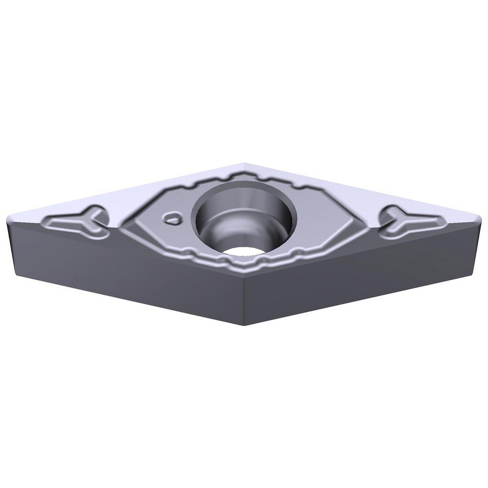 Turning Inserts; Relief Angle: 7 ; Insert Style: VCGT ; Corner Radius (Decimal Inch): 0.0157 ; Included Angle: 35.0 ; Manufacturer Grade: AC5005S ; Coating/Finish: Absotech