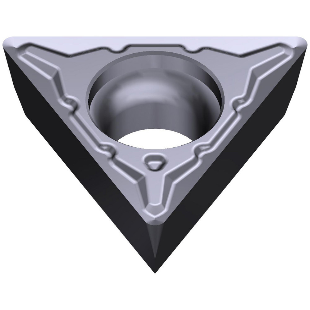 Turning Inserts; Relief Angle: 11 ; Insert Style: TPGT ; Corner Radius (Decimal Inch): 0.0079 ; Included Angle: 60.0 ; Manufacturer Grade: AC5005S ; Coating/Finish: Absotech