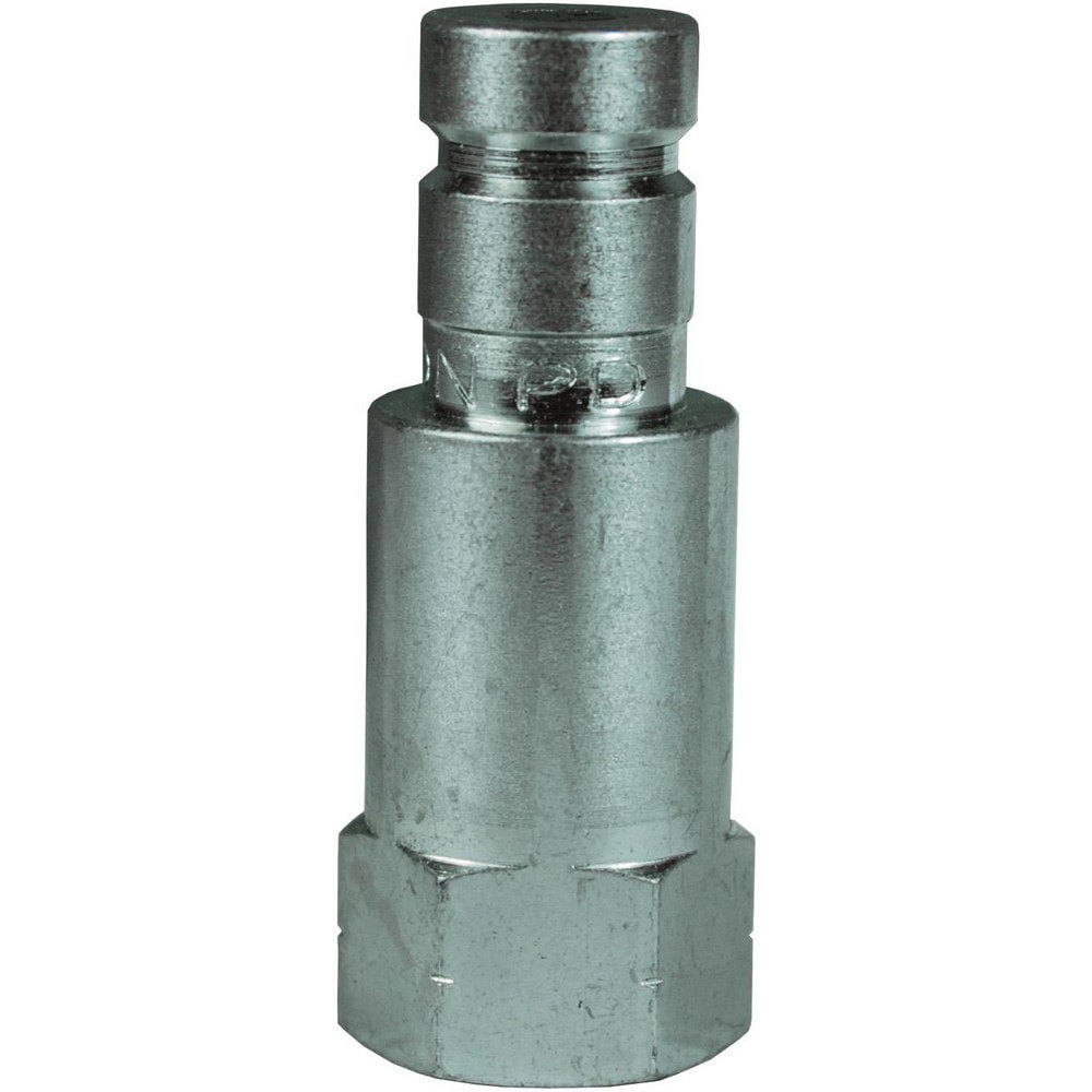 Hydraulic Hose Fittings & Couplings; Type: PD-Series Diagnostic Interchange Female NPT Coupler ; Fitting Type: Coupler ; Hose Inside Diameter (Decimal Inch): 0.2500 ; Hose Size: 1/4 ; Material: Steel ; Thread Type: NPTF