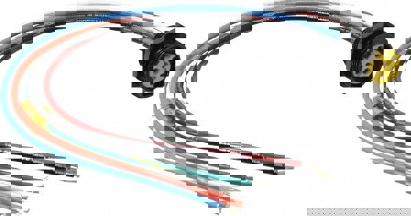 8 Amp, Female Straight Receptacle