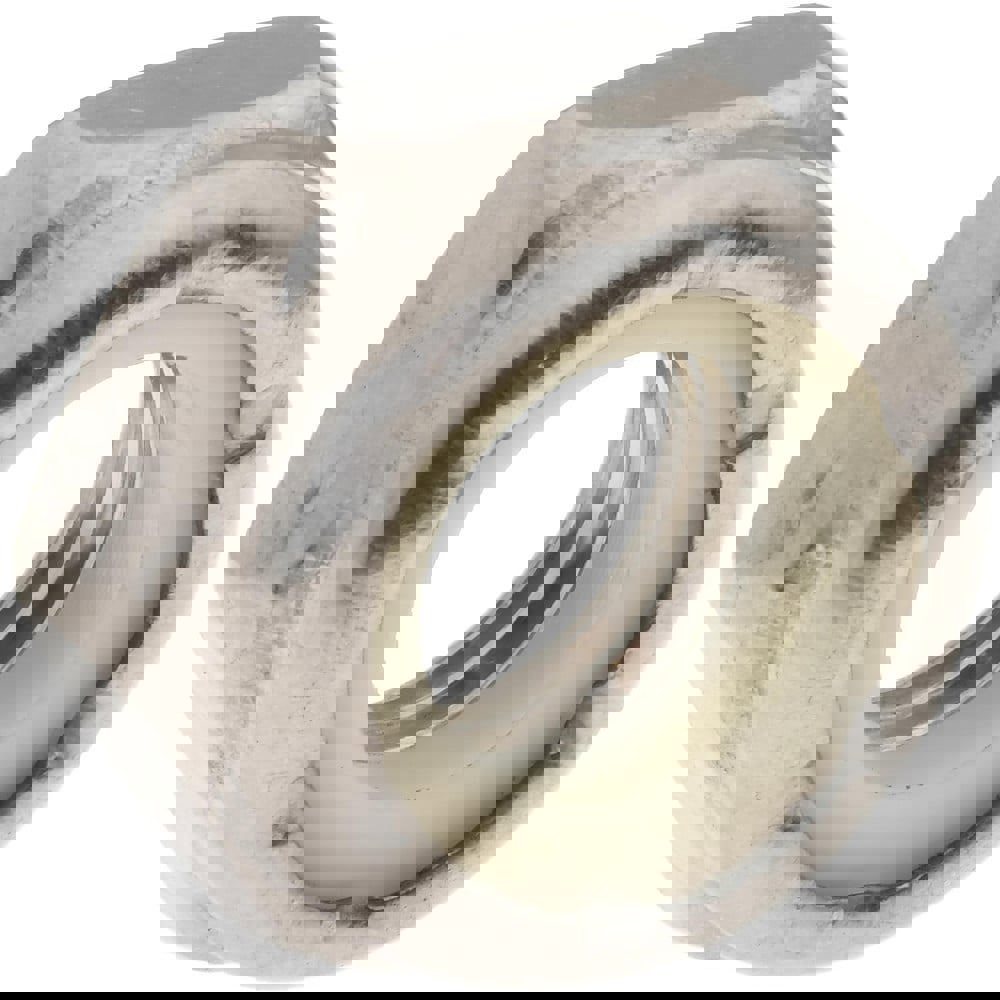 Hex Lock Nut: Insert, Nylon Insert, 5/16-24, Grade 18-8 Stainless Steel, Uncoated