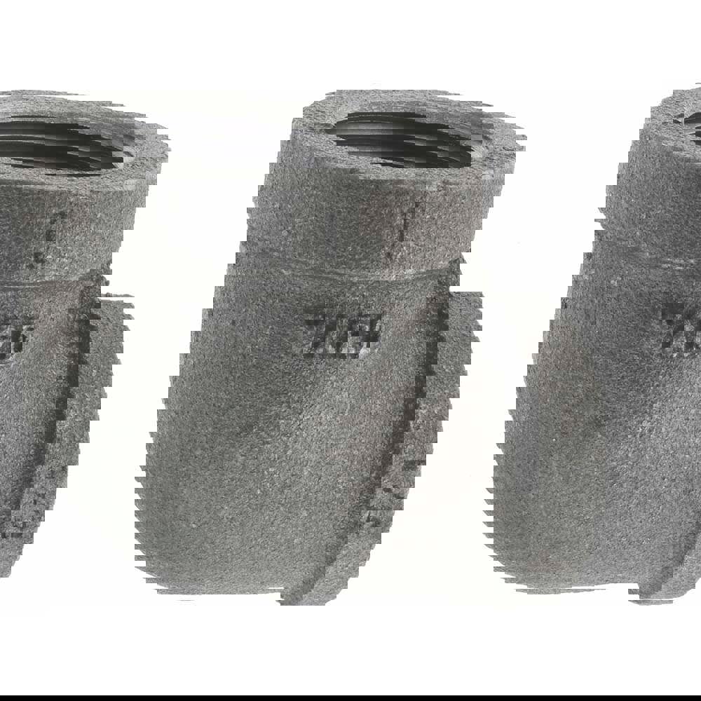 Black Reducing Elbow: 1 x 1/2