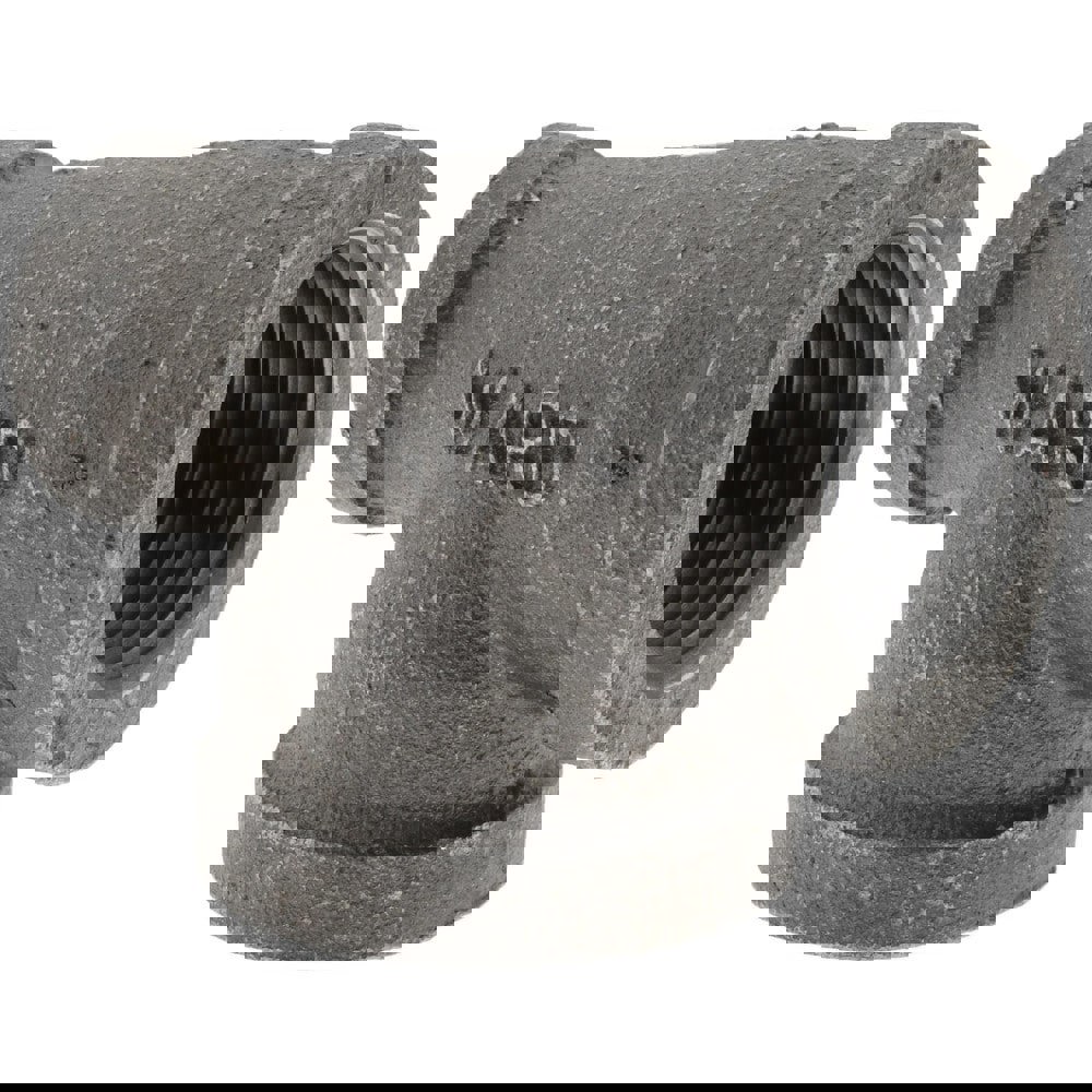 Black Reducer: 1 x 1/2 x 1