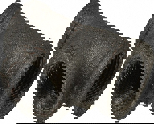 Black Reducer: 1 x 3/4 x 1