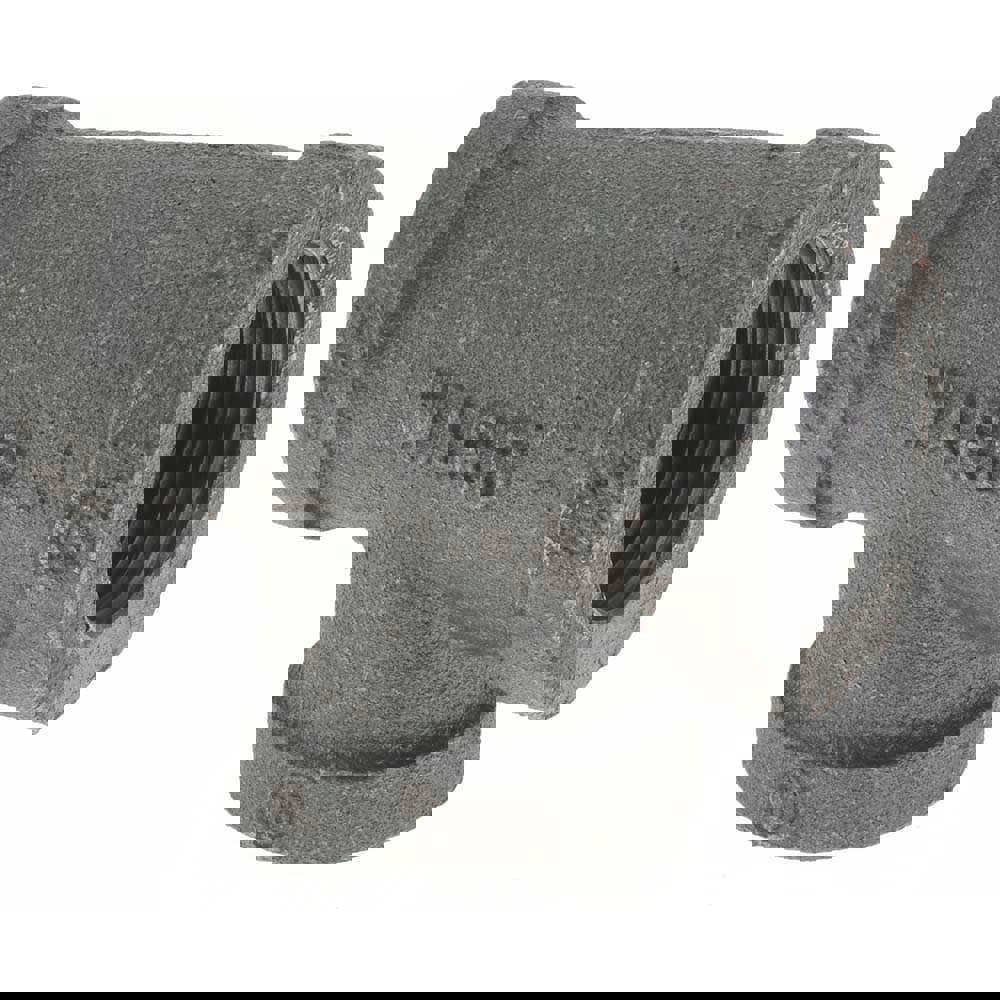 Black Reducer: 1 x 3/4 x 3/4