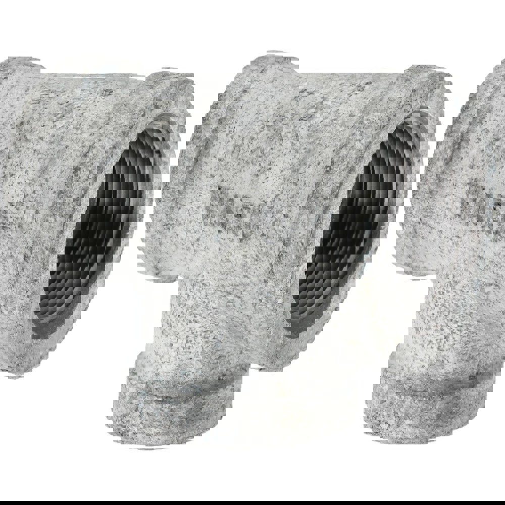 Malleable Iron Pipe Reducer: 1 x 3/4 x 3/4