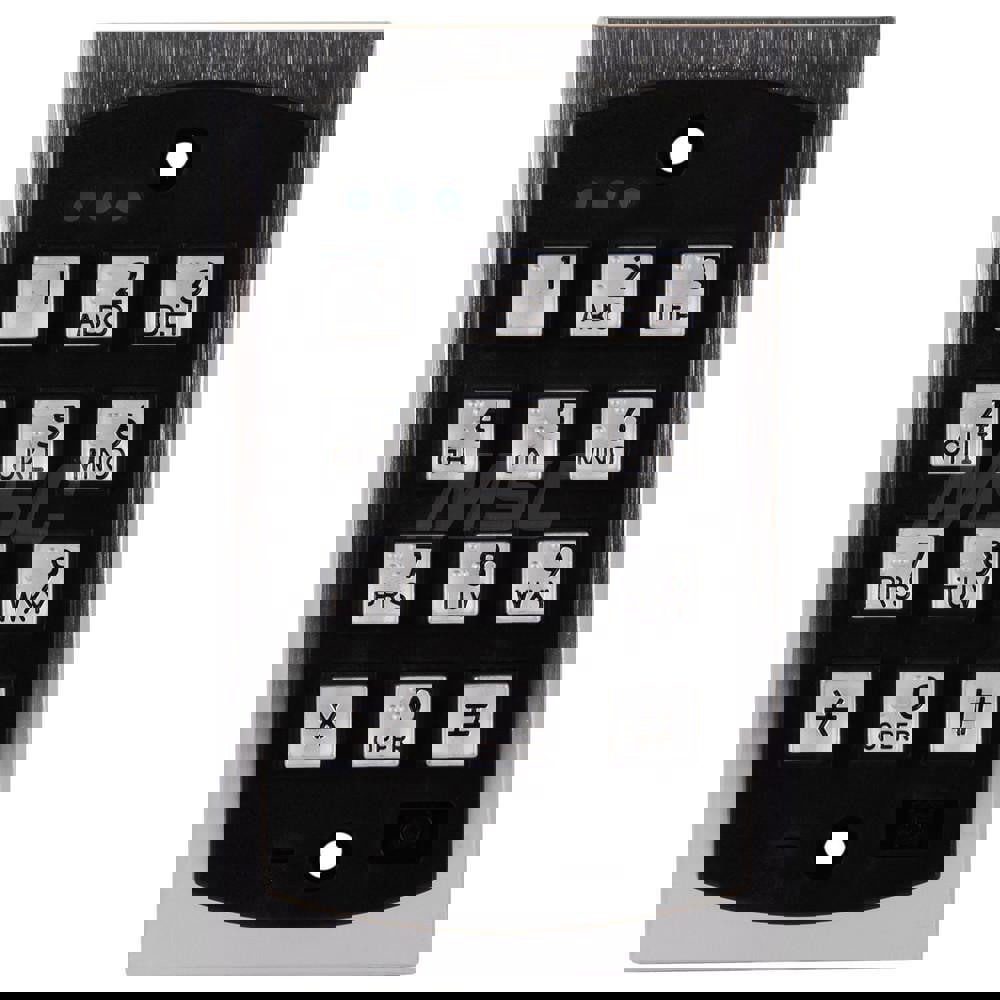 Electromagnet Lock Accessories; Accessory Type: Access Control Keypad ; For Use With: Indoor or Outdoor Applications ; Material: Aluminum