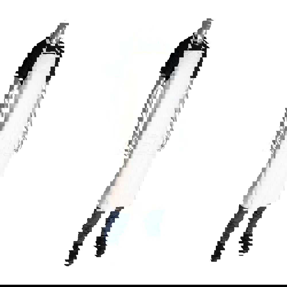 Disposable Apron: White