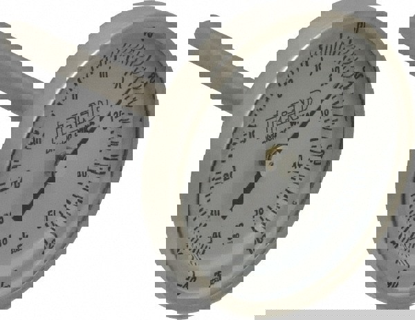 Bimetal Dial Thermometer: -40 to 120 &deg; F, 2-1/2