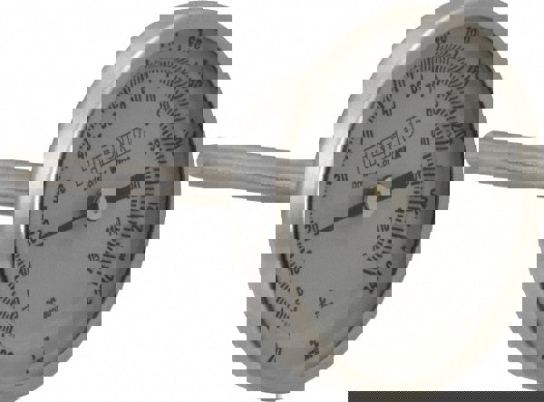 Bimetal Dial Thermometer: 20 to 240 &deg; F, 2-1/2