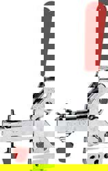 Manual Hold-Down Toggle Clamp: Vertical, 600 lb Capacity, U-Bar, Straight Base