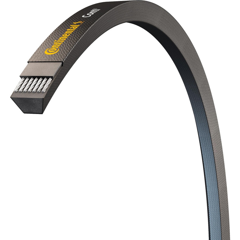 Belts; Belt Type: Standard ; Belt Section: B ; Belt Width (Inch): 0.6600 ; Belt Width (mm): 16.76 ; Resistance Features: Oil-Resistant ; Color: Black
