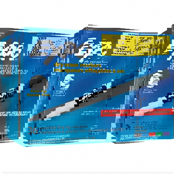 Dry Erase Markers & Accessories; Color: Black; Blue; Green; Purple; Red ; Tip Type: Fine ; For Use With: Dry Erase Marker Boards ; Includes: (36) Assorted Dry Erase Markers