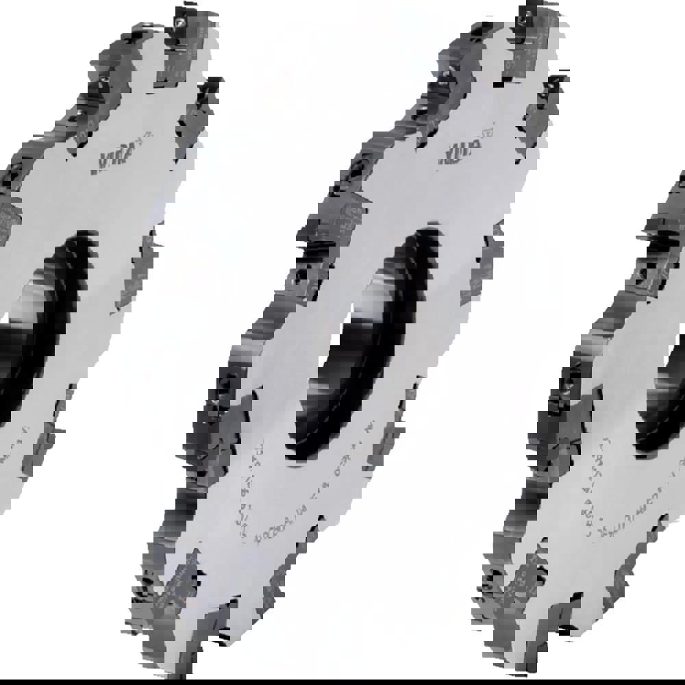 Indexable Slotting Cutter: 20 mm Cutting Width, 200 mm Cutter Dia, Shell Mount Connection, 48 mm Max Depth of Cut, 40 mm Hole