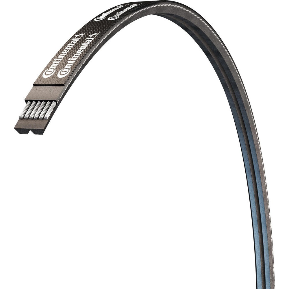 Belts; Belt Type: Standard ; Belt Section: J ; Belt Width (Inch): 0.5500 ; Belt Width (mm): 13.97 ; Resistance Features: Oil-Resistant ; Color: Black