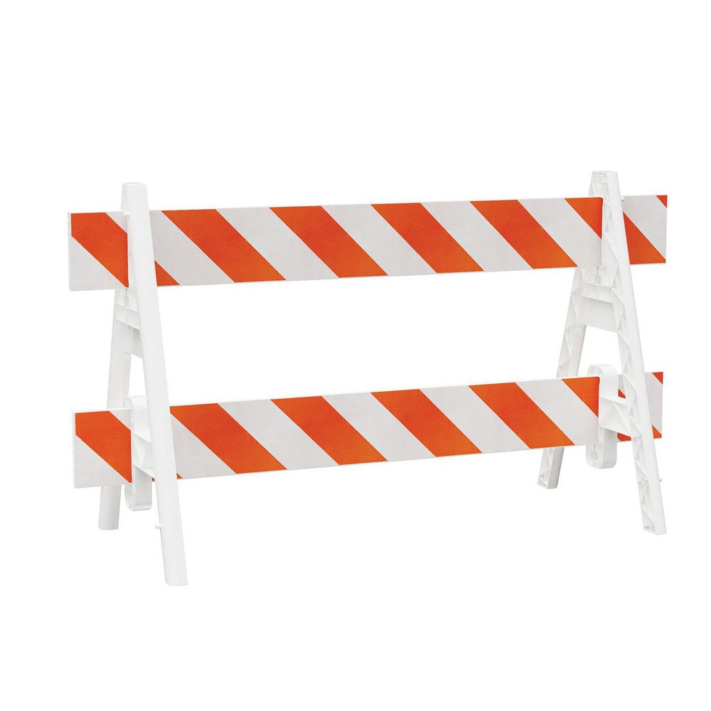 Traffic Barricades; Barricade Height (Inch): 40 ; Barricade Width (Inch): 29 ; Reflective: Yes ; Compliance: None