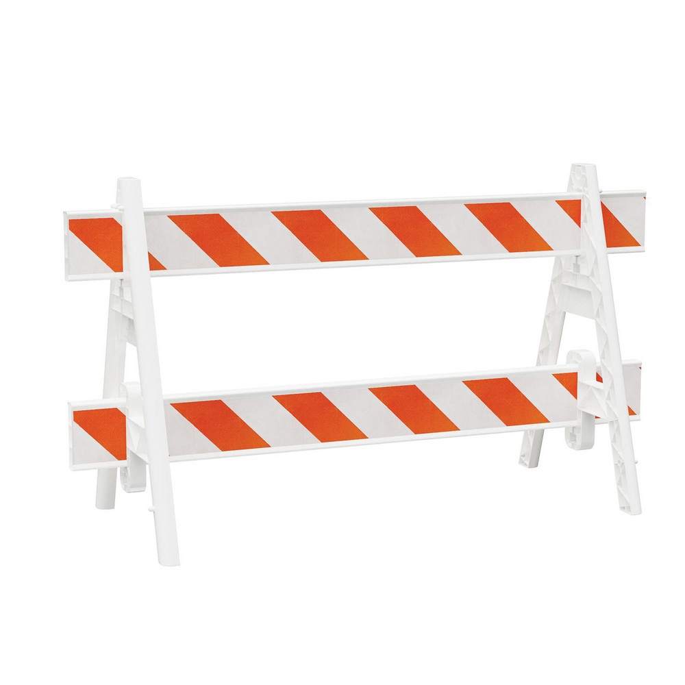 Traffic Barricades; Barricade Height (Inch): 40 ; Barricade Width (Inch): 29 ; Reflective: Yes ; Compliance: None