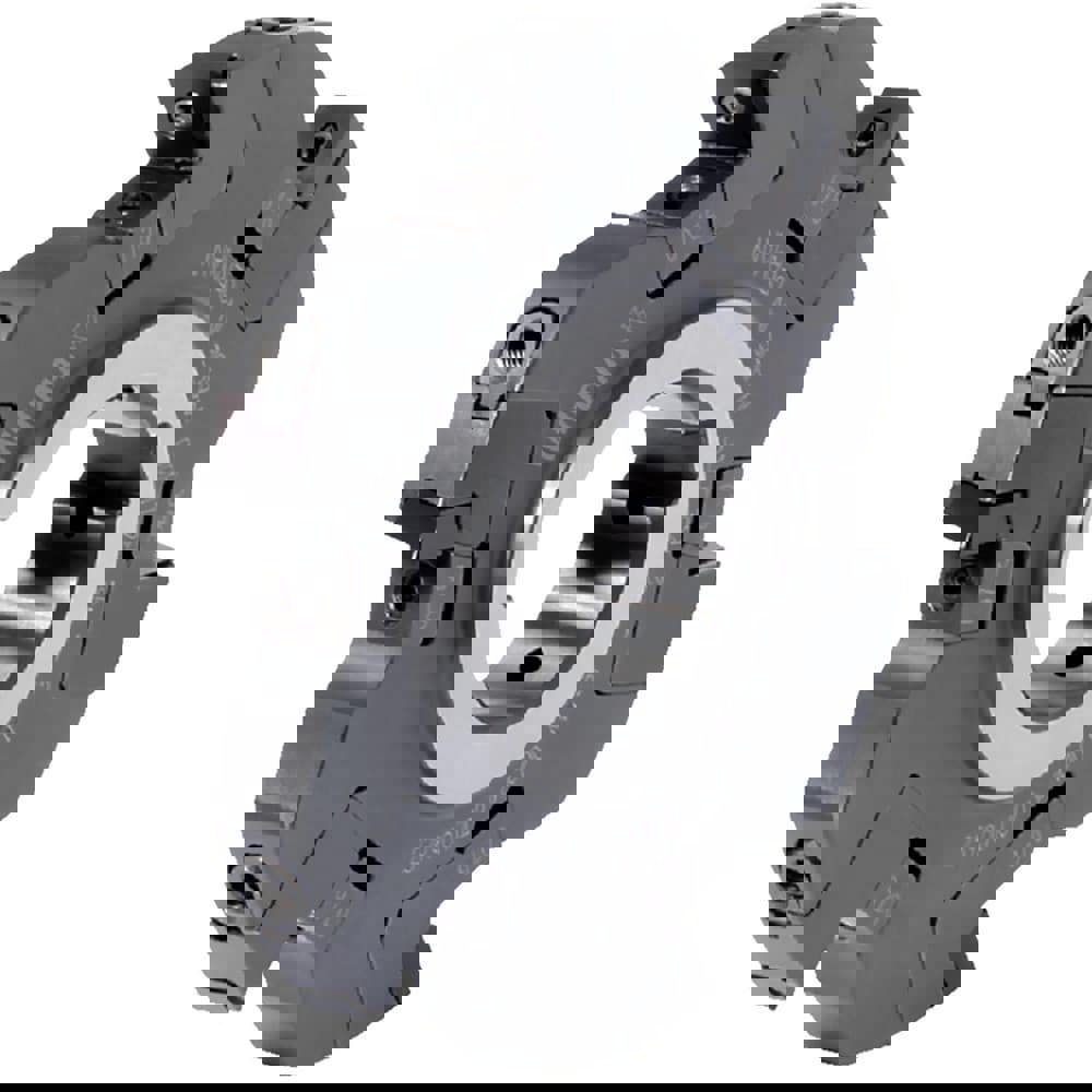 Indexable Slotting Cutter: 20 mm Cutting Width, 315 mm Cutter Dia, Arbor Connection, 86 mm Max Depth of Cut, 60 mm Hole
