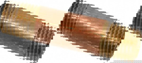 Brass Pipe Nipple: Threaded on Both Ends, 2