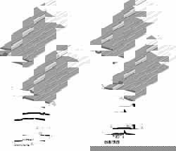 Thresholds; Threshold Type: Panic ; Finish: Mill Finish Aluminum