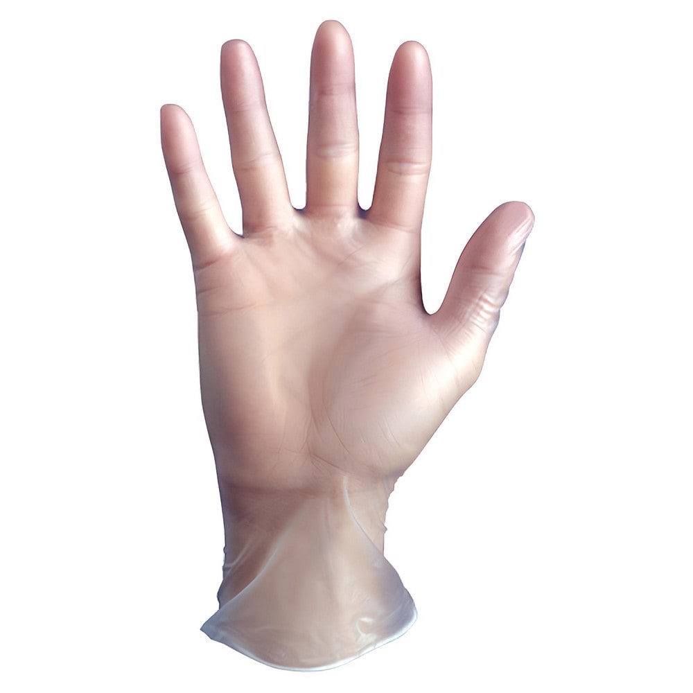 Disposable Glove: Size X-Large, 5.0 mil, Vinyl Coated, Vinyl, Food Grade, Powder-Free