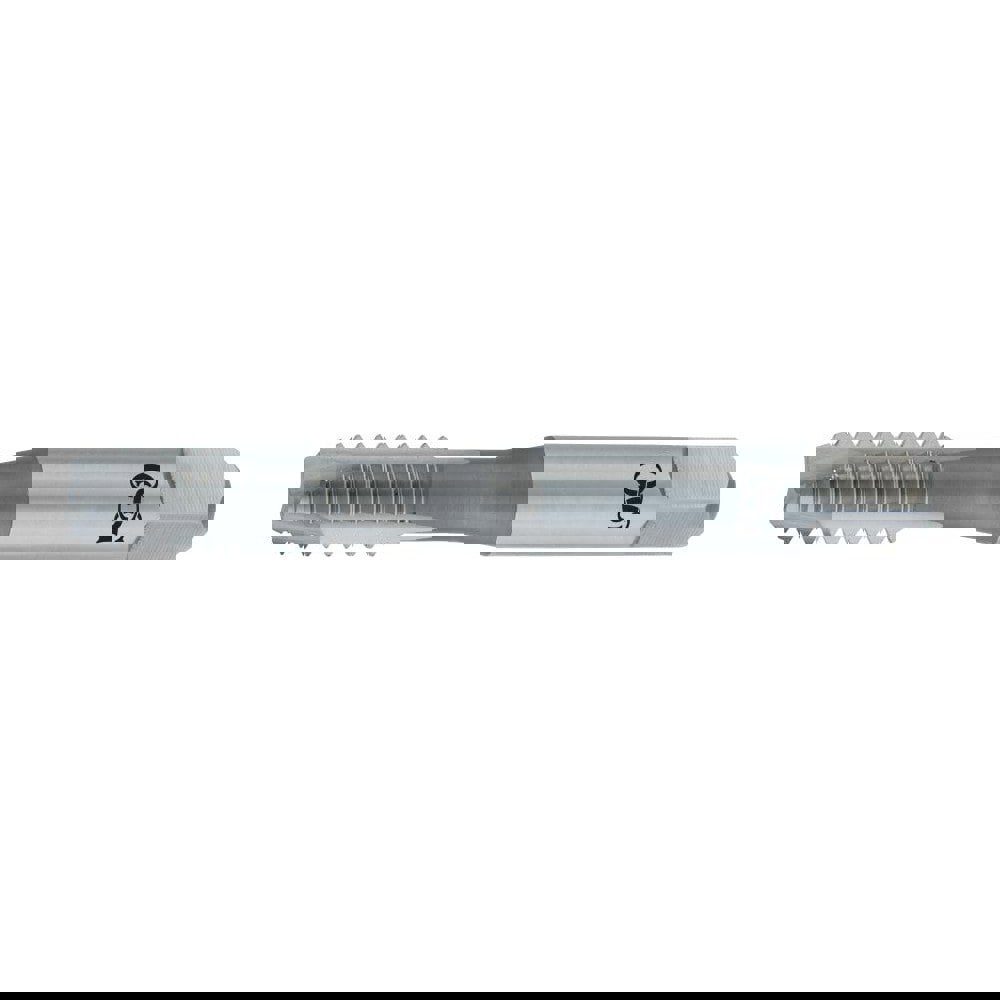 Spiral Point Tap: #10-32 UNF, 2 Flutes, Plug Chamfer, HSS, Bright/Uncoated Coated