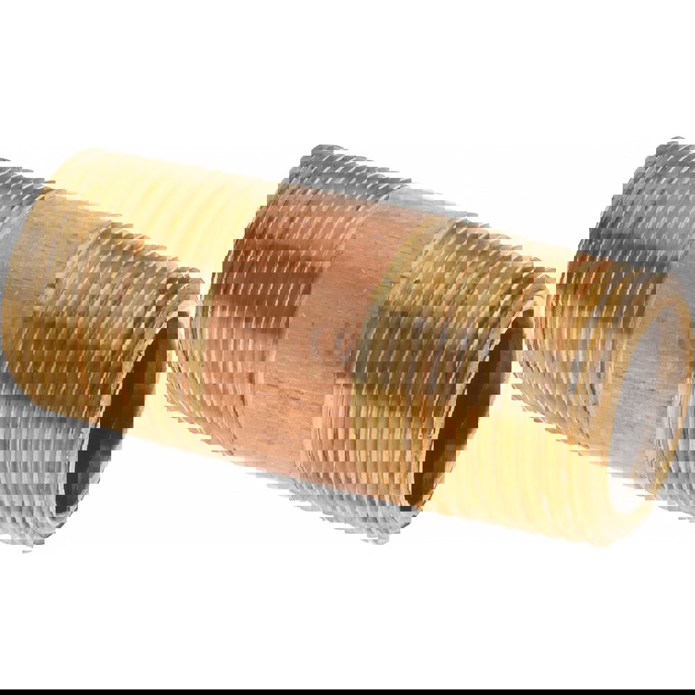 Brass Pipe Nipple: Threaded on Both Ends, 1-1/2