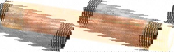 Brass Pipe Nipple: Threaded on Both Ends, 4