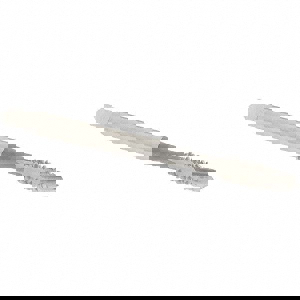 Spiral Point Tap: #10-24 UNC, 2 Flutes, Plug Chamfer, HSS, Bright/Uncoated Coated