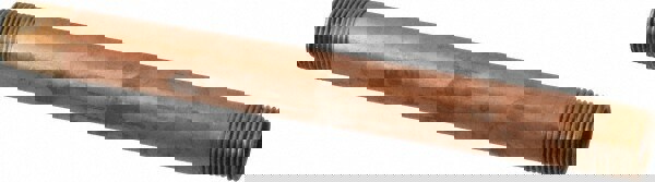 Brass Pipe Nipple: Threaded on Both Ends, 6