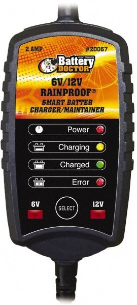 Automatic Charger/Battery Maintainer: 6 & 12VDC