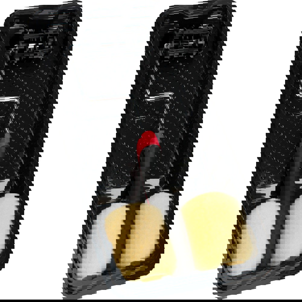 Paint Roller Sets; Kit Type: Paint Roller; Trim Roller ; Roller Length: 3 ; Paint Type: Latex Flat Paints; Water ; Frame Material: Metal ; Roller Cover Included: Yes