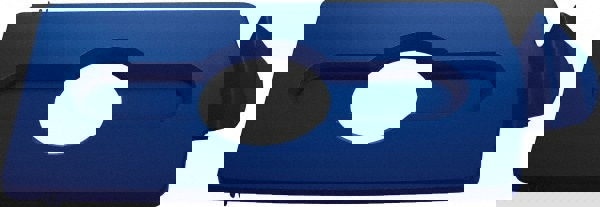 Trash Can & Recycling Container Lid: Rectangle, For 23 gal Recycle Container