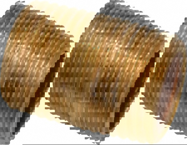 Brass Pipe Nipple: Threaded on Both Ends, 1-1/8