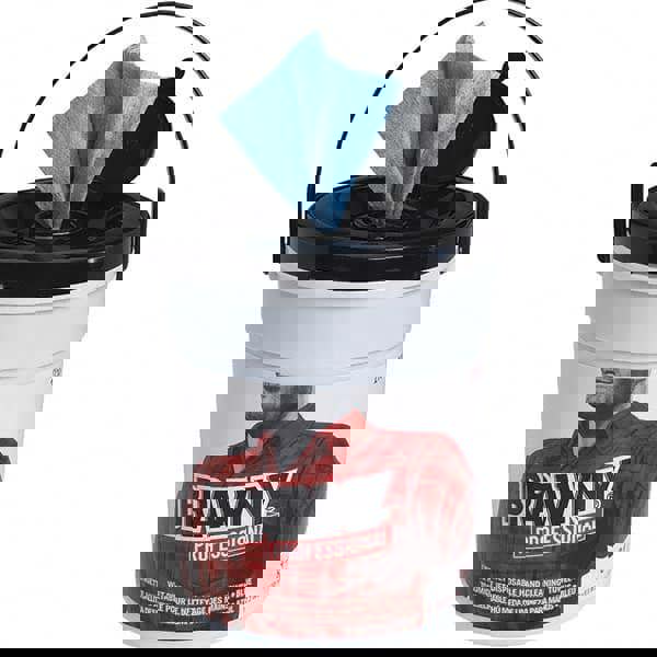 Brawny Professional D400 Disposable Cleaning Towels, Convenience Case, White