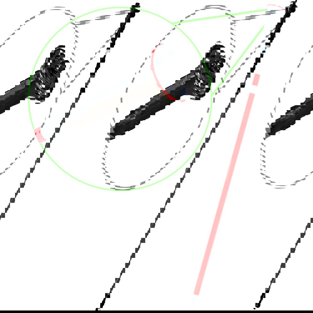 Paint Roller Extension Poles; Connection Type: Threaded ; Lock Type: Twist ; Material: Steel ; Minimum Length: 48in ; Maximum Length: 90.00 ; Telescoping: Yes