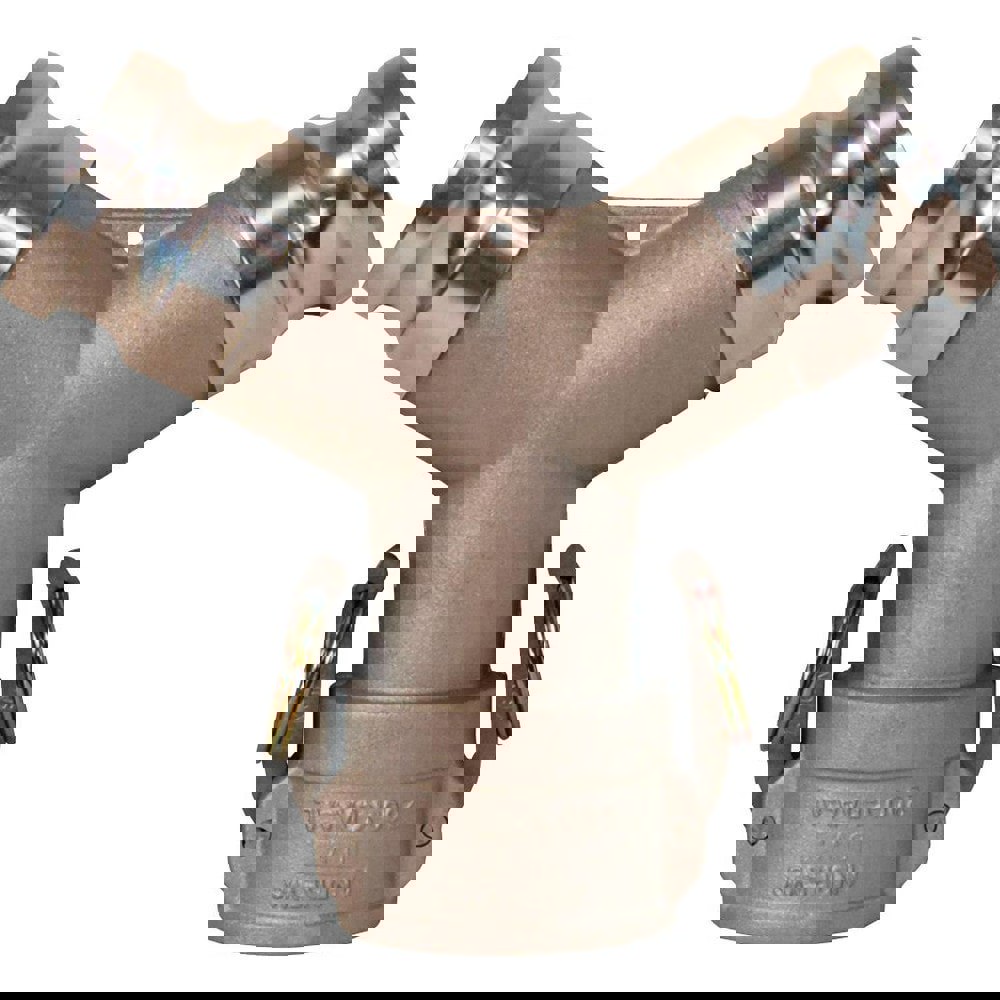 Suction & Discharge Hose Couplings; Type: Wye ; Coupling Type: Cam & Groove ; Coupling Descriptor: Wye Coupler x Adapter ; Material: Aluminum ; Coupler Size (Fractional Inch): 2 ; Thread Size: Non-Threaded