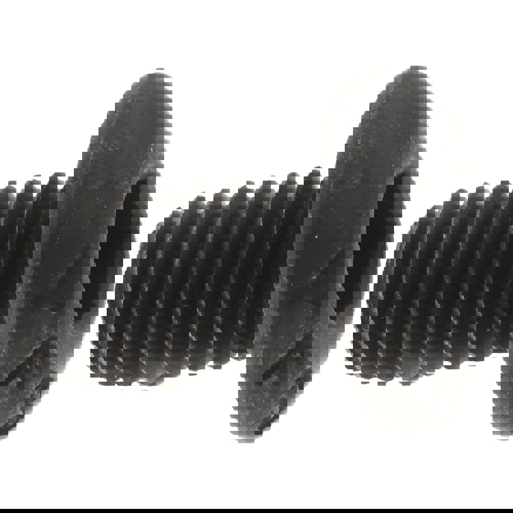 Button Socket Cap Screw: #10-24 x 3/8, Alloy Steel, Black Oxide Coated