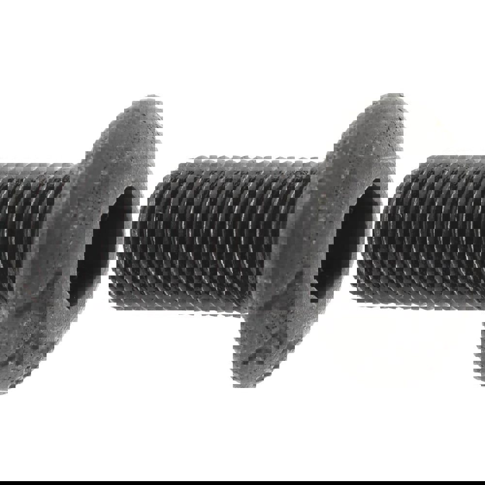 Button Socket Cap Screw: #10-32 x 1/2, Alloy Steel, Black Oxide Coated