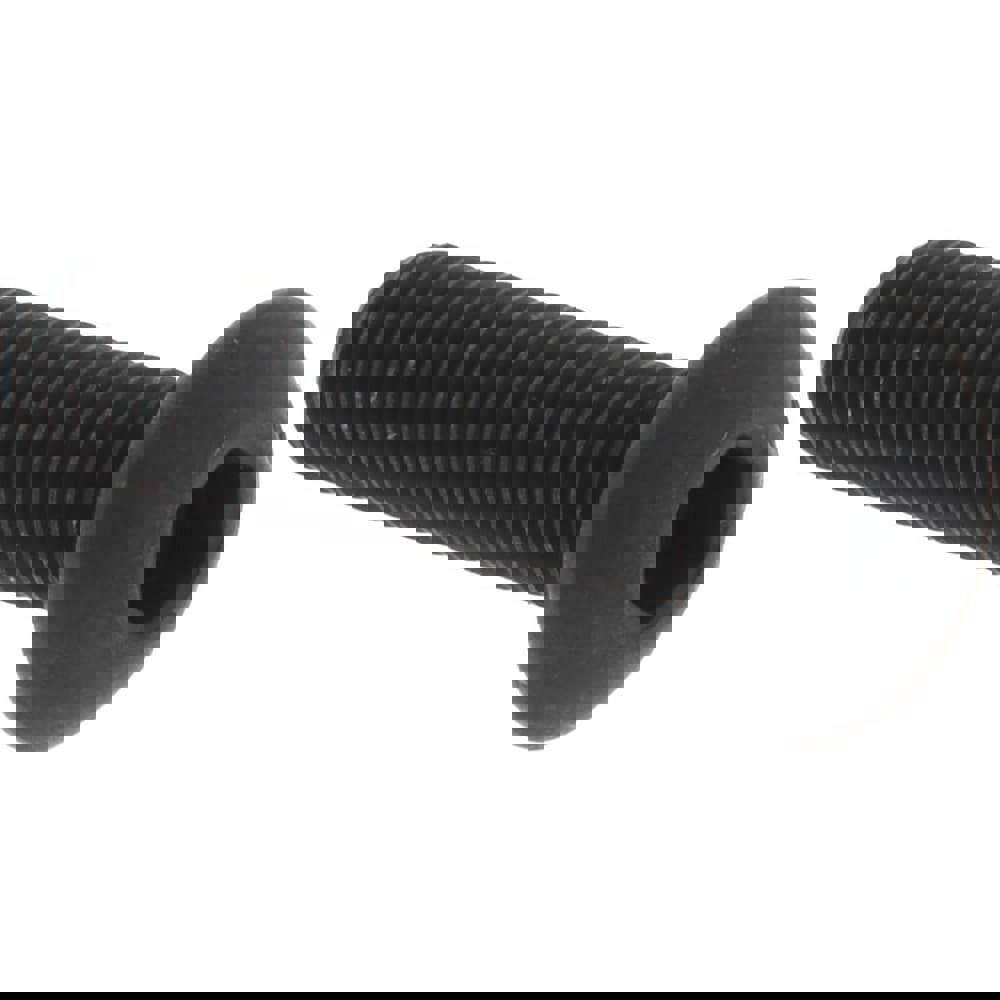 Button Socket Cap Screw: #10-32 x 3/4, Alloy Steel, Black Oxide Coated